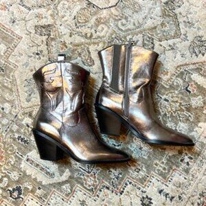 Torrid Gold Ankle Boots